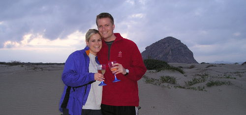 Couple Drinking Wine